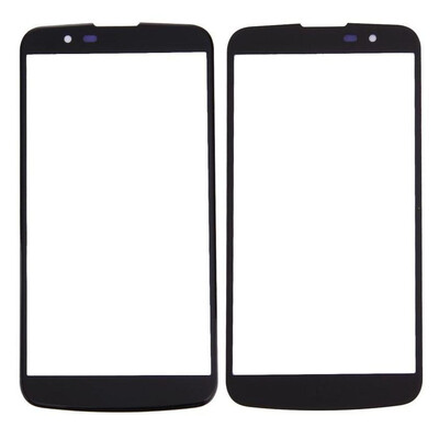Replacement Front Glass For Lg K10 2018 Black By - Maxbhi Com