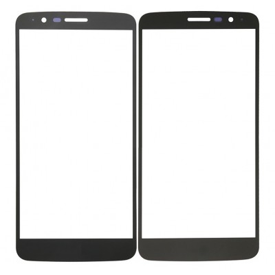 Replacement Front Glass For Lg Stylus 3 Black By - Maxbhi Com