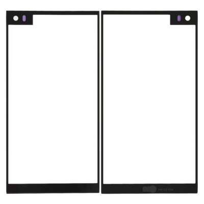 Replacement Front Glass For Lg V20 H990ds Black By - Maxbhi Com