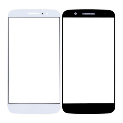 Replacement Front Glass For Moto M Silver By - Maxbhi Com