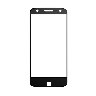 Replacement Front Glass For Moto Z 32gb Black Gold By - Maxbhi.com