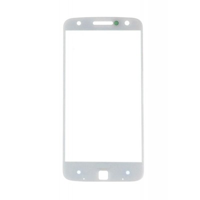 Replacement Front Glass For Motorola Moto Z Force White By - Maxbhi Com
