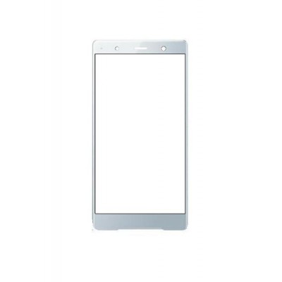 Replacement Front Glass For Sony Xperia Xz2 Premium White By - Maxbhi.com