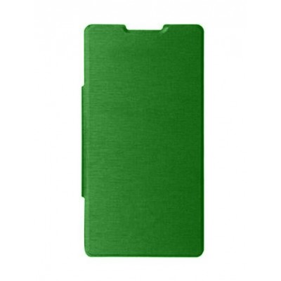 Flip Cover For Sharp Aquos S3 Green By - Maxbhi.com
