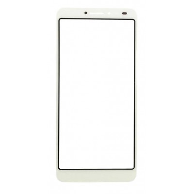 Replacement Front Glass For Alcatel 3v White By - Maxbhi Com