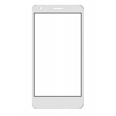 Replacement Front Glass For Alcatel Pixi 4 4 White By - Maxbhi.com