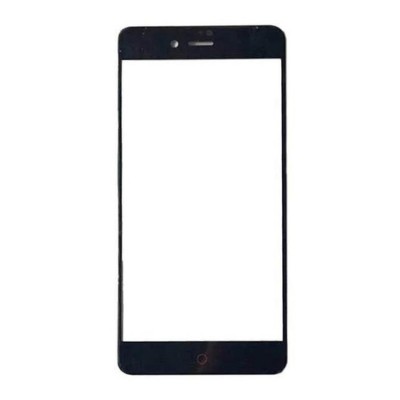 Replacement Front Glass For Nubia Z17 Mini Black By - Maxbhi.com