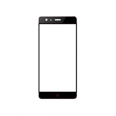 Replacement Front Glass For Nubia Z17 Red By - Maxbhi.com