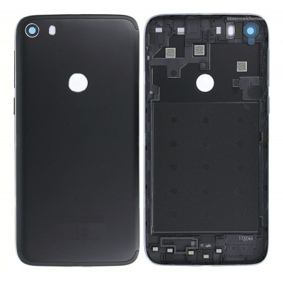Back Panel Cover For Alcatel Idol 5 Black - Maxbhi Com