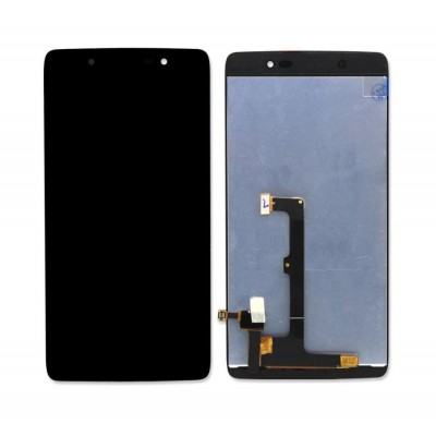 Lcd With Touch Screen For Alcatel Idol 4 White By - Maxbhi Com