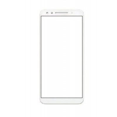Replacement Front Glass For Alcatel 3 White By - Maxbhi.com