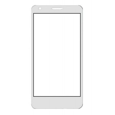 Replacement Front Glass For Alcatel Pixi 3 4 White By - Maxbhi.com