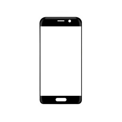 Replacement Front Glass For Honor Magic Black By - Maxbhi.com
