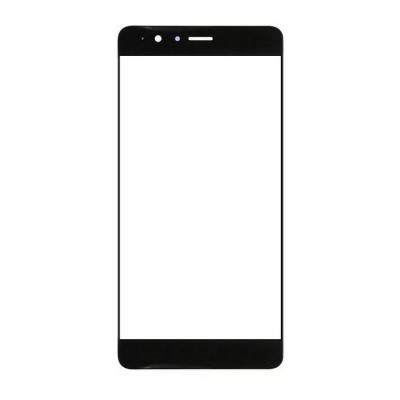 Replacement Front Glass For Honor V8 Black By - Maxbhi.com