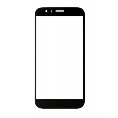 Replacement Front Glass For Huawei G7 Plus Silver By - Maxbhi.com