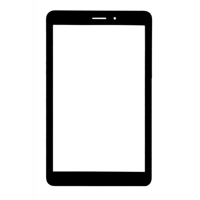 Replacement Front Glass For Huawei Honor Tablet Black By - Maxbhi.com