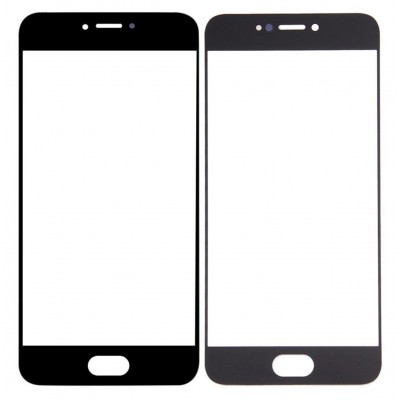 Replacement Front Glass For Meizu Pro 6 Grey By - Maxbhi Com