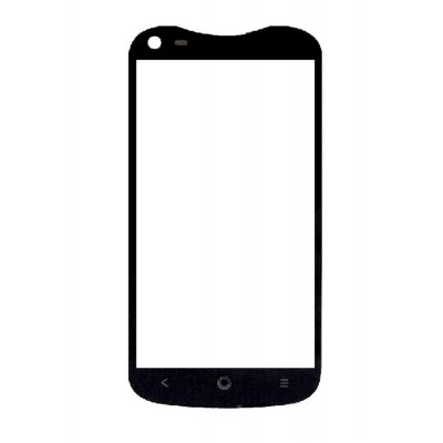 Replacement Front Glass For Acer Liquid E2 Duo With Dual Sim Black By - Maxbhi.com