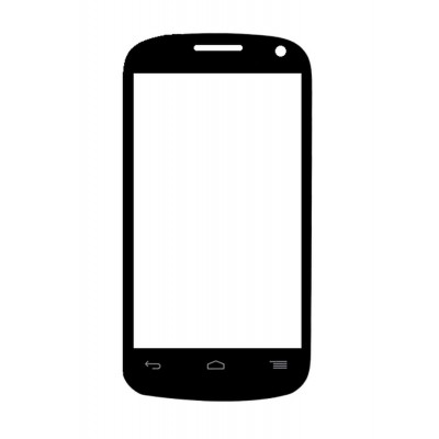 Replacement Front Glass For Alcatel 4033x Black By - Maxbhi.com