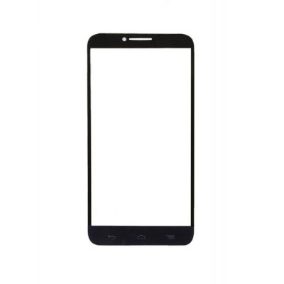 Replacement Front Glass For Alcatel Idol 2 Black By - Maxbhi.com