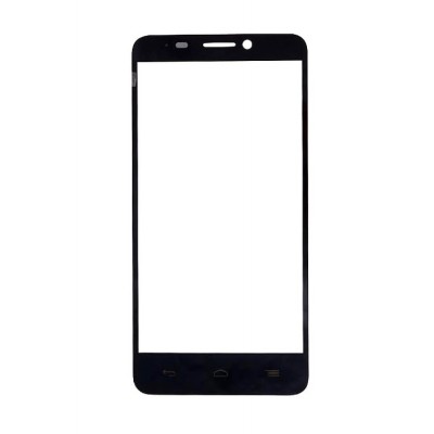 Replacement Front Glass For Alcatel Idol X Black By - Maxbhi.com
