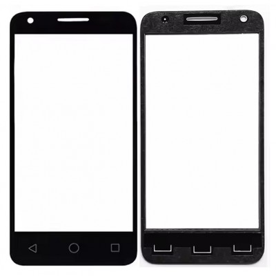 Replacement Front Glass For Alcatel Pixi 3 4 5 Black By - Maxbhi Com