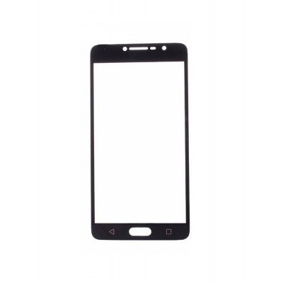 Replacement Front Glass For Alcatel Pop 4s Black By - Maxbhi.com