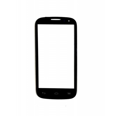 Replacement Front Glass For Alcatel Pop C5 Black By - Maxbhi.com