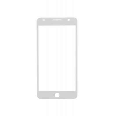 Replacement Front Glass For Alcatel Pop Star White By - Maxbhi.com