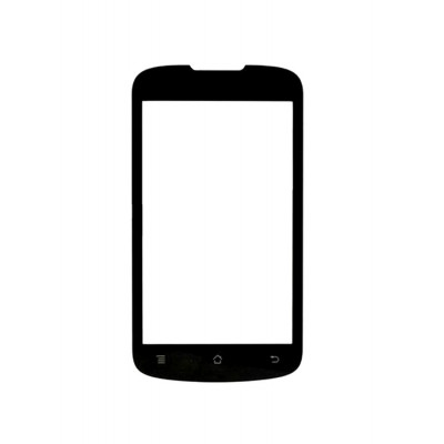 Replacement Front Glass For Huawei Ascend Y200 Black By - Maxbhi.com