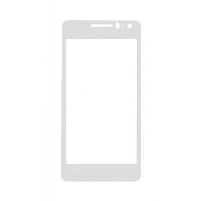 Replacement Front Glass For Huawei Honor 2 White By - Maxbhi.com