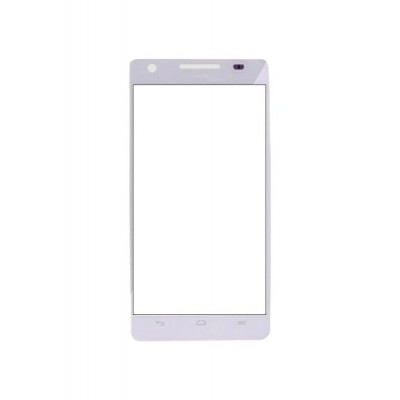 Replacement Front Glass For Huawei Honor 3 White By - Maxbhi.com