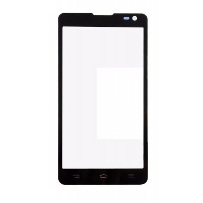 Replacement Front Glass For Lg Optimus L9 Ii D605 Black By - Maxbhi.com
