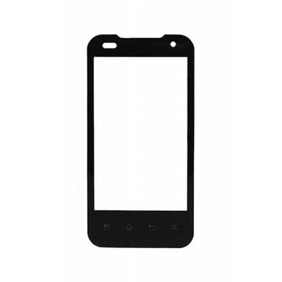 Replacement Front Glass For Lg Star P990 Optimus Speed Black By - Maxbhi.com