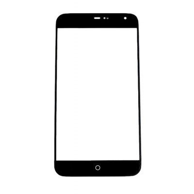 Replacement Front Glass For Meizu Mx3 Orange By - Maxbhi.com