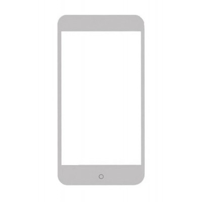 Replacement Front Glass For Meizu Mx3 White By - Maxbhi.com