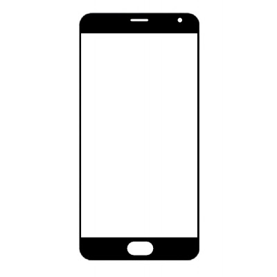 Replacement Front Glass For Meizu Pro 5 32gb Black By - Maxbhi.com
