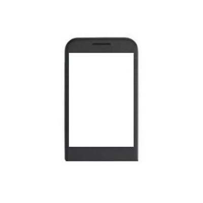 Replacement Front Glass For Tmobile G1 Black By - Maxbhi.com