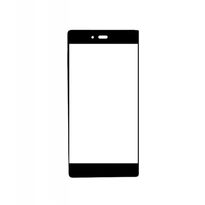 Replacement Front Glass For Zte Nubia Z9 Max Black By - Maxbhi.com