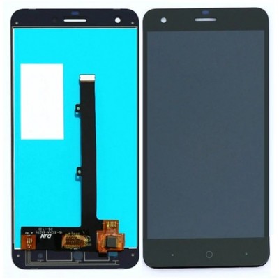Lcd With Touch Screen For Zte Blade Force Black By - Maxbhi Com