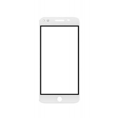 Replacement Front Glass For Alcatel X1 White By - Maxbhi.com