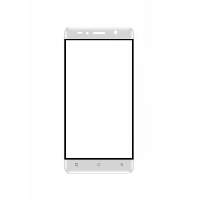 Replacement Front Glass For Hitech Air A9 White By - Maxbhi.com