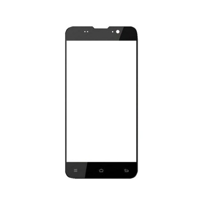 Replacement Front Glass For Lemon Aspire A4 Full Hd Black By - Maxbhi.com