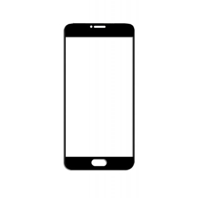 Replacement Front Glass For Meizu U10 Black By - Maxbhi.com