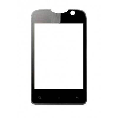 Replacement Front Glass For Mifone Mia100 Black By - Maxbhi.com