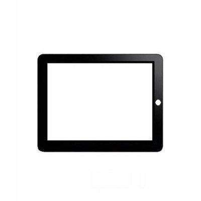 Replacement Front Glass For Notion Ink Adam Transflexive Display Wifi And 3g Black By - Maxbhi.com