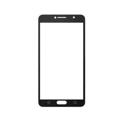Replacement Front Glass For Tcl 562 Black By - Maxbhi.com