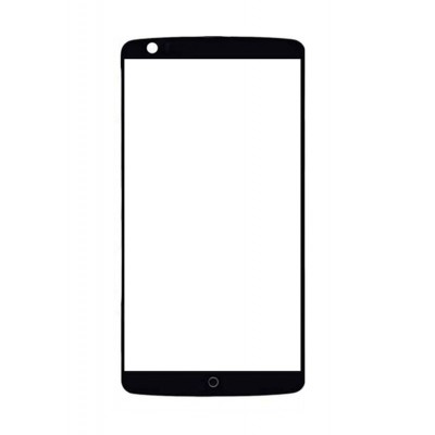 Replacement Front Glass For Zte Axon Silver By - Maxbhi Com