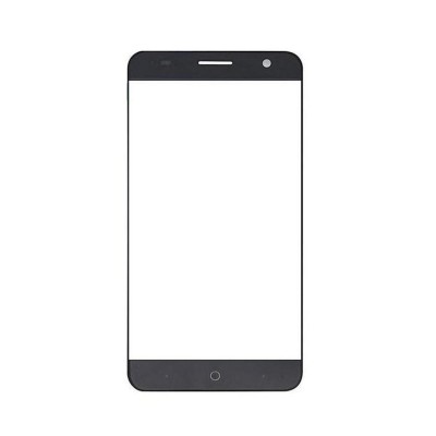 Replacement Front Glass For Zte Blade V7 Plus Grey By - Maxbhi.com