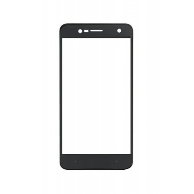 Replacement Front Glass For Zte Blade V8 Mini Black By - Maxbhi.com